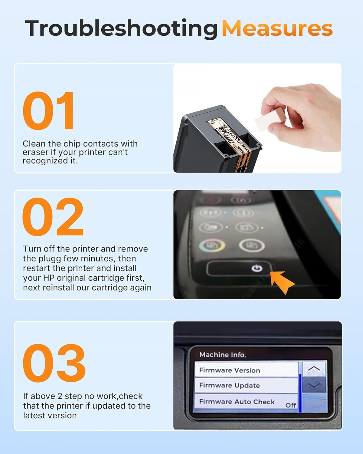 image:imageEZ Ink 63XL Black Ink Cartridge Remanufactured 63XL 63 Ink Replacement for HP Ink 63 HP63 HP63XL to Use with HP OfficeJet 3830 4650 4655 5255 5258 5200 Envy 4520 4512 DeskJJet 1112 2130 2 Black