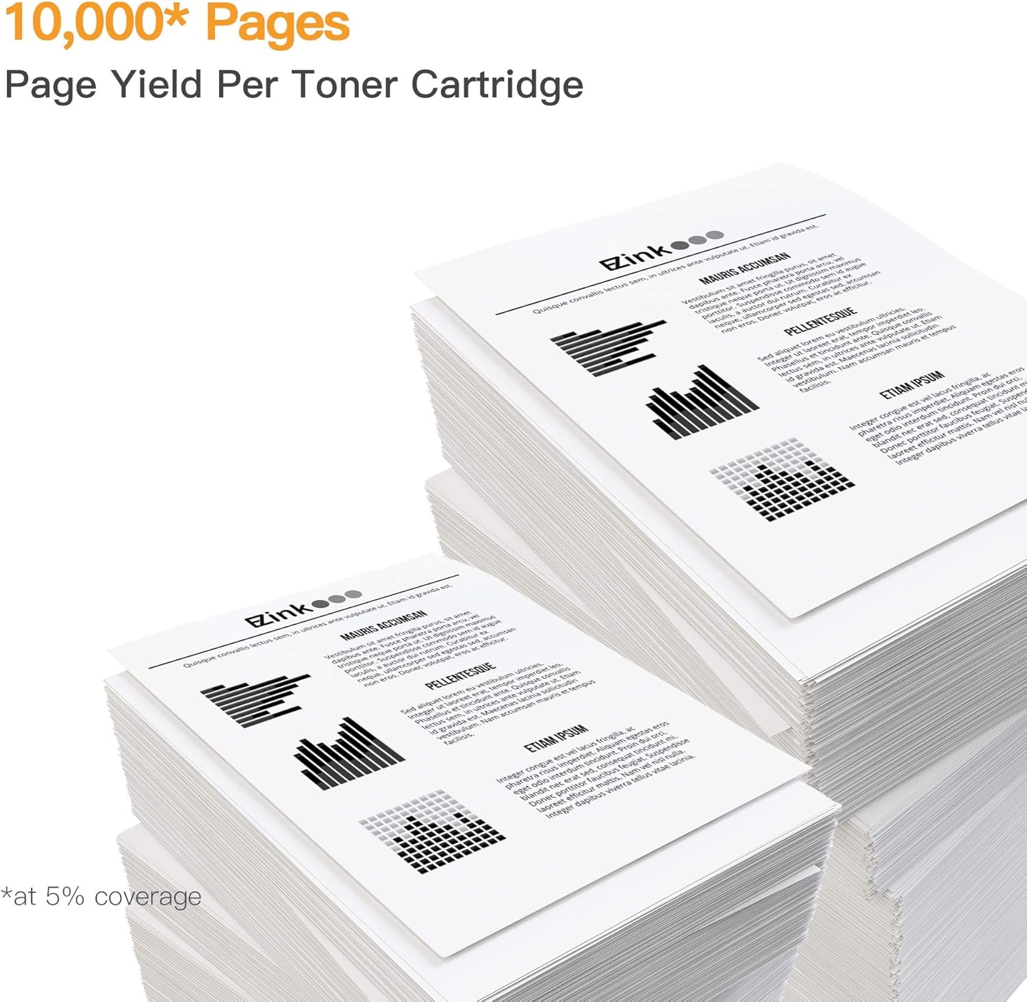 image:imageEZ Ink Compatible Toner Cartridge Replacement for HP 64A CC364A 64X CC364X Compatible with LaserJet P4014N P4014DN P4015N P4015X P4015DN P4515N P4515X P4014 P4015 P4515 Printer Black 1 Pack