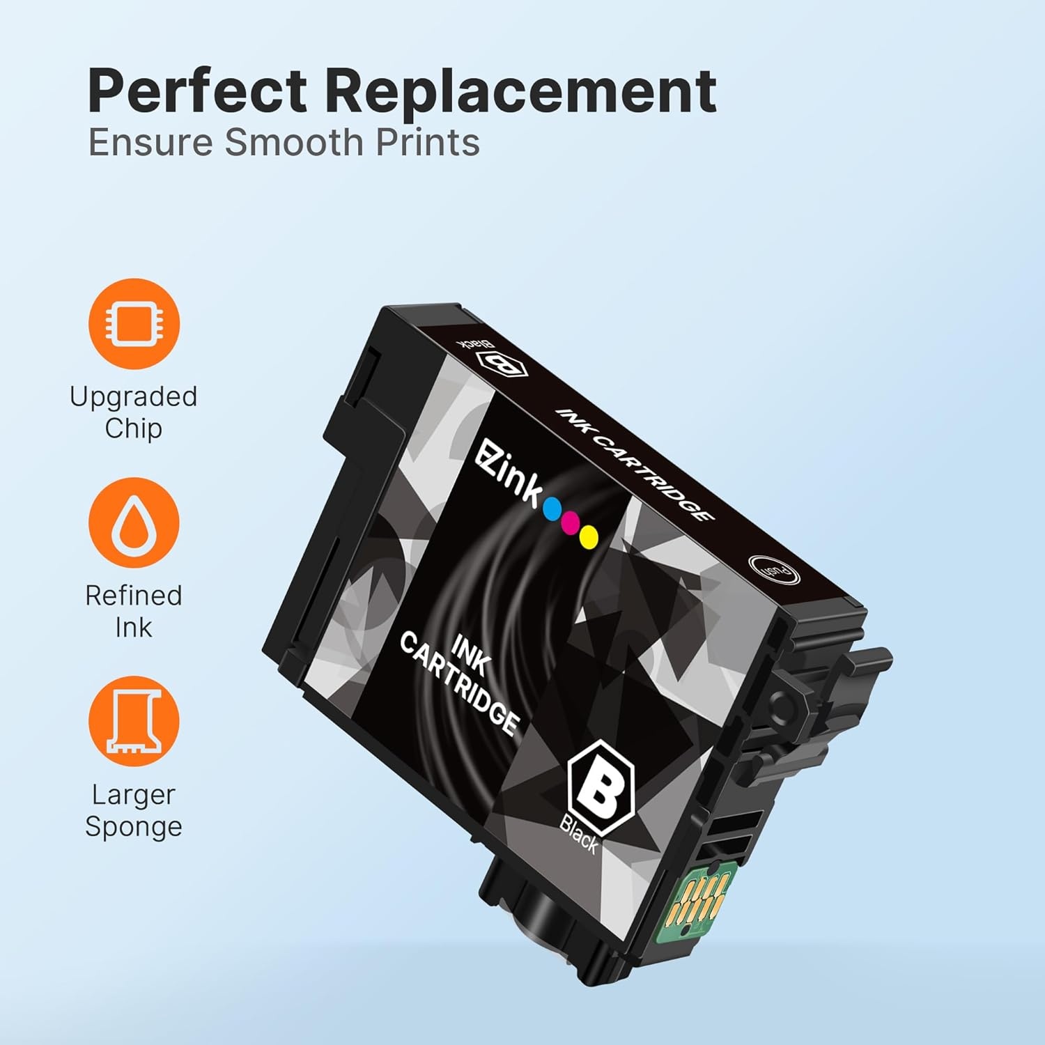 image:imageEZ Ink Remanufactured Ink Cartridge Replacement for 220XL Ink Cartridges Combo Pack for Epson Printer WF2760 WF2750 WF2660 WF2650 WF2630 XP424 XP420 XP320 Black Cyan Magenta Yellow 5 Pack