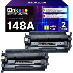image:imageEZ Ink 148A Toner Cartridge 4001n 4101fdw with Chip Replacement for HP 148A Toner Cartridge W1480A 148X W1480X to Use with HP LaserJet Pro 4001n 4101fdw 4001dn 4001dw 4101fdn 4101dw Printer2Pack