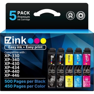 image:imageEZ Ink Remanufactured Ink Cartridge Replacement for 288XL High Yield to use with Epson XP440 XP446 XP330 XP340 XP430 2 Black 1 Cyan 1 Magenta 1 Yellow with Latest Upgraded Chips