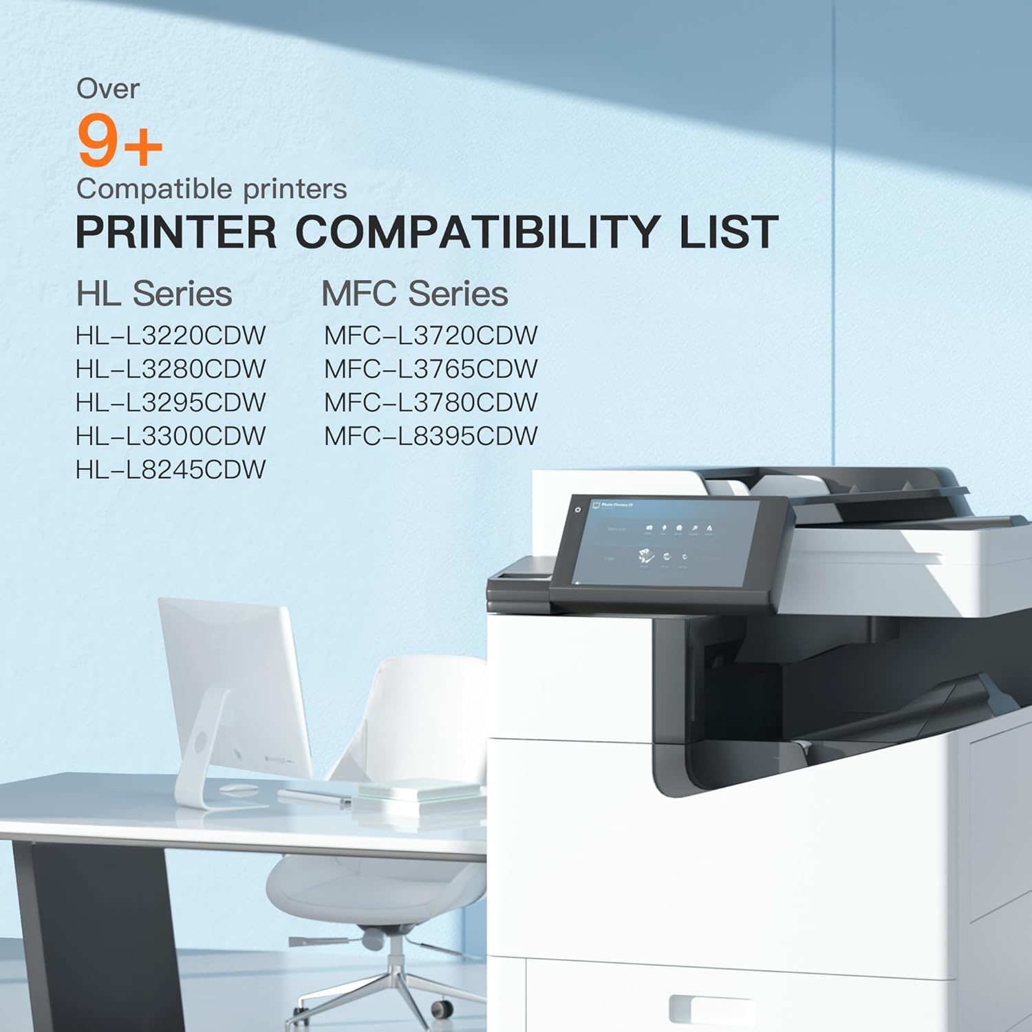 image:imageEZ Ink Compatible DR229CL Drum Unit Not Toner Replacement for Brother DR229CL use with TN229 TN229xl Compatible with Brother MFCL3780CDW MFCL3720CDW HLL3220CDW HLL3280CDW Printer 4 Pack
