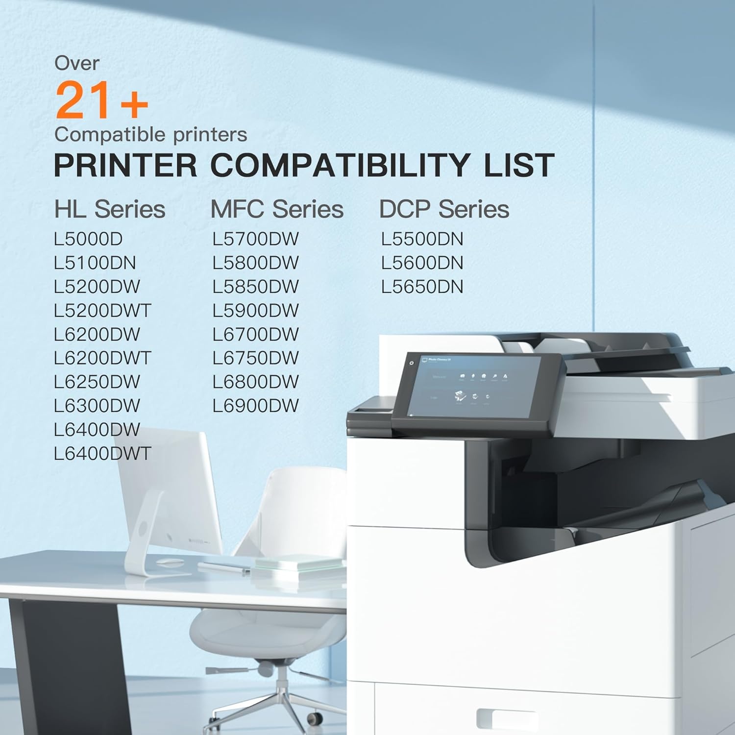 image:imageEZ Ink Compatible Drum Unit Replacement for Brother DR820 DR 820 DR820 Compatible with HLL6200DW MFCL5900DW HLL5100DN MFCL5800DW MFCL5700DW HLL5200DWT MFCL6700DW HLL5200DW 1 Drum Unit