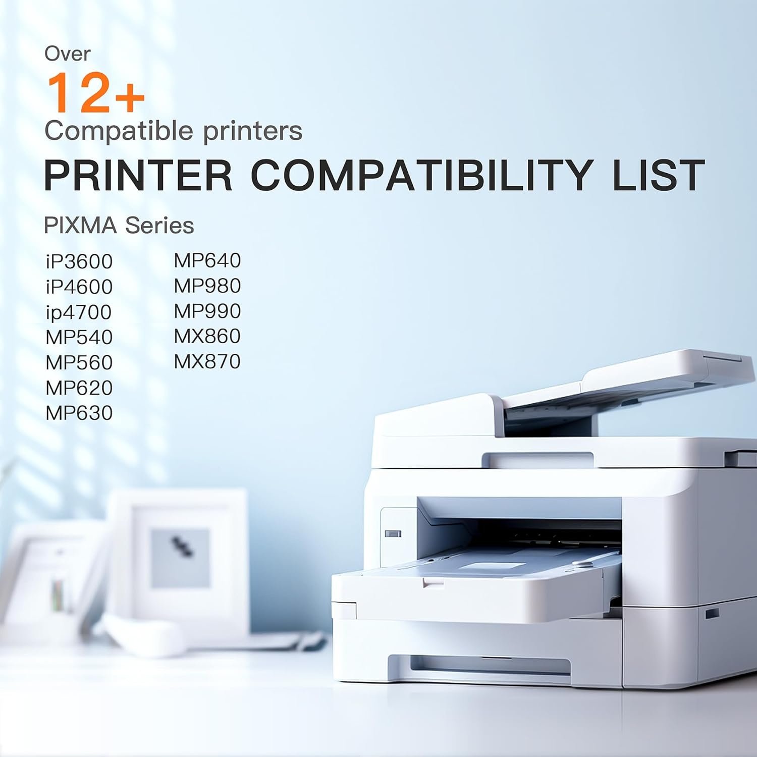 image:imageEZ Ink Compatible Ink Cartridge Replacement for Canon 220 221 PGI220 CLI221 Ink to use with Canon MX860 MX870 MP980 MP990 MP560 6 Large Black3 Cyan 3 Magenta 3 Yellow 3 Small Black 18 Pack