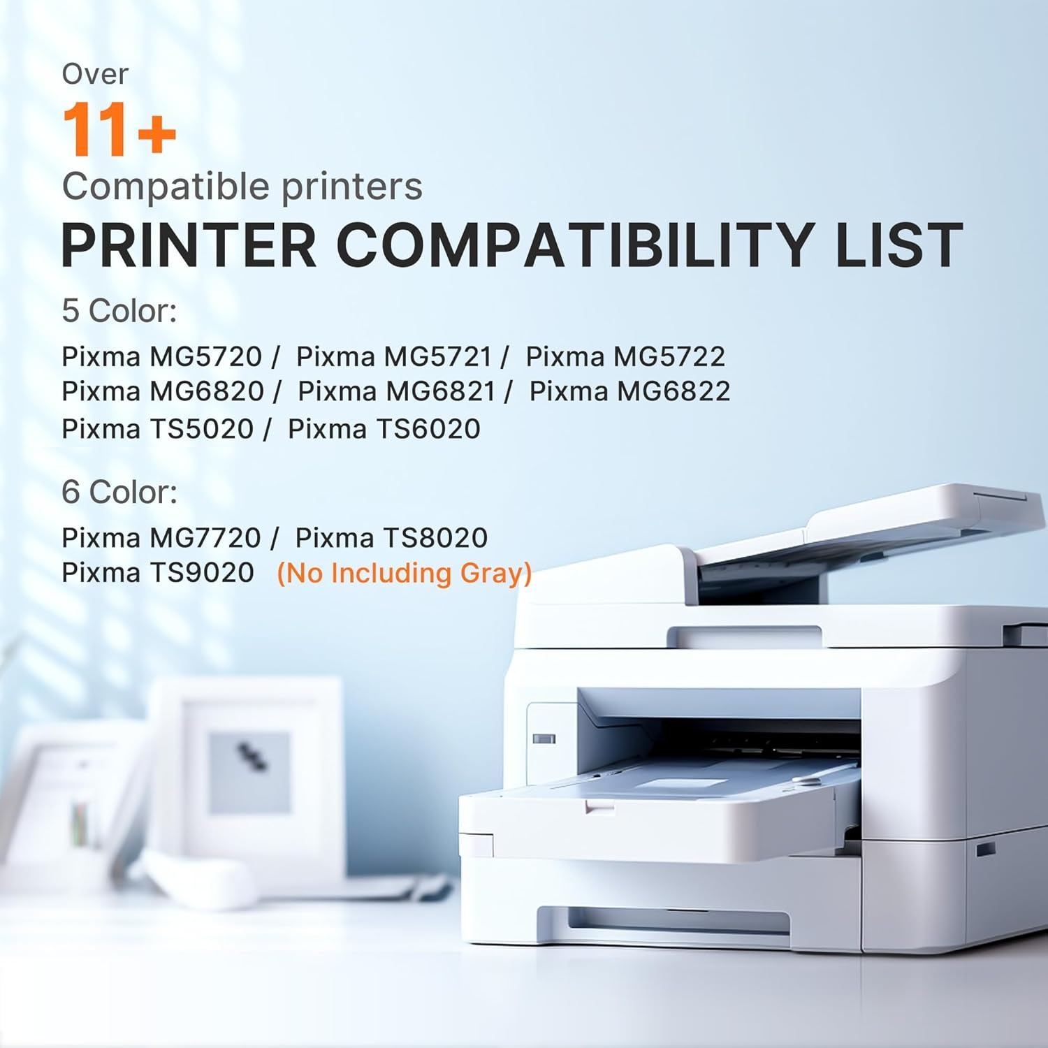 image:imageEZ Ink Compatible Ink Cartridges Replacement for Canon 270 271 XL to use with PIXMA MG5720 MG5721 MG5722 MG6820 MG6821 MG6822 TS5020 TS6020 2 Large Black2 Small Black2 Cyan2 Magenta2 Yellow