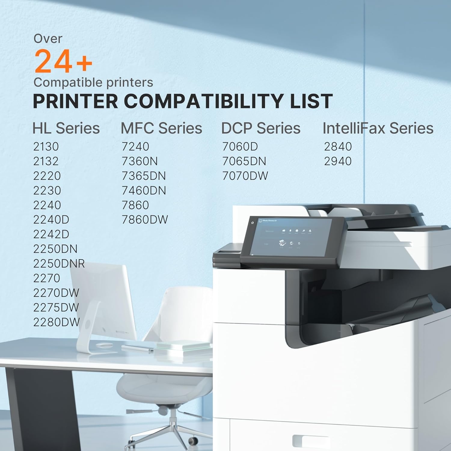 image:imageEZ Ink Compatible Toner Cartridge Replacement for Brother TN450 TN420 TN450 TN420 Compatible with HL2270DW HL2280DW HL2230 MFC7360N MFC7860DW DCP7065DN Intellifax 2840 2940 2 Black