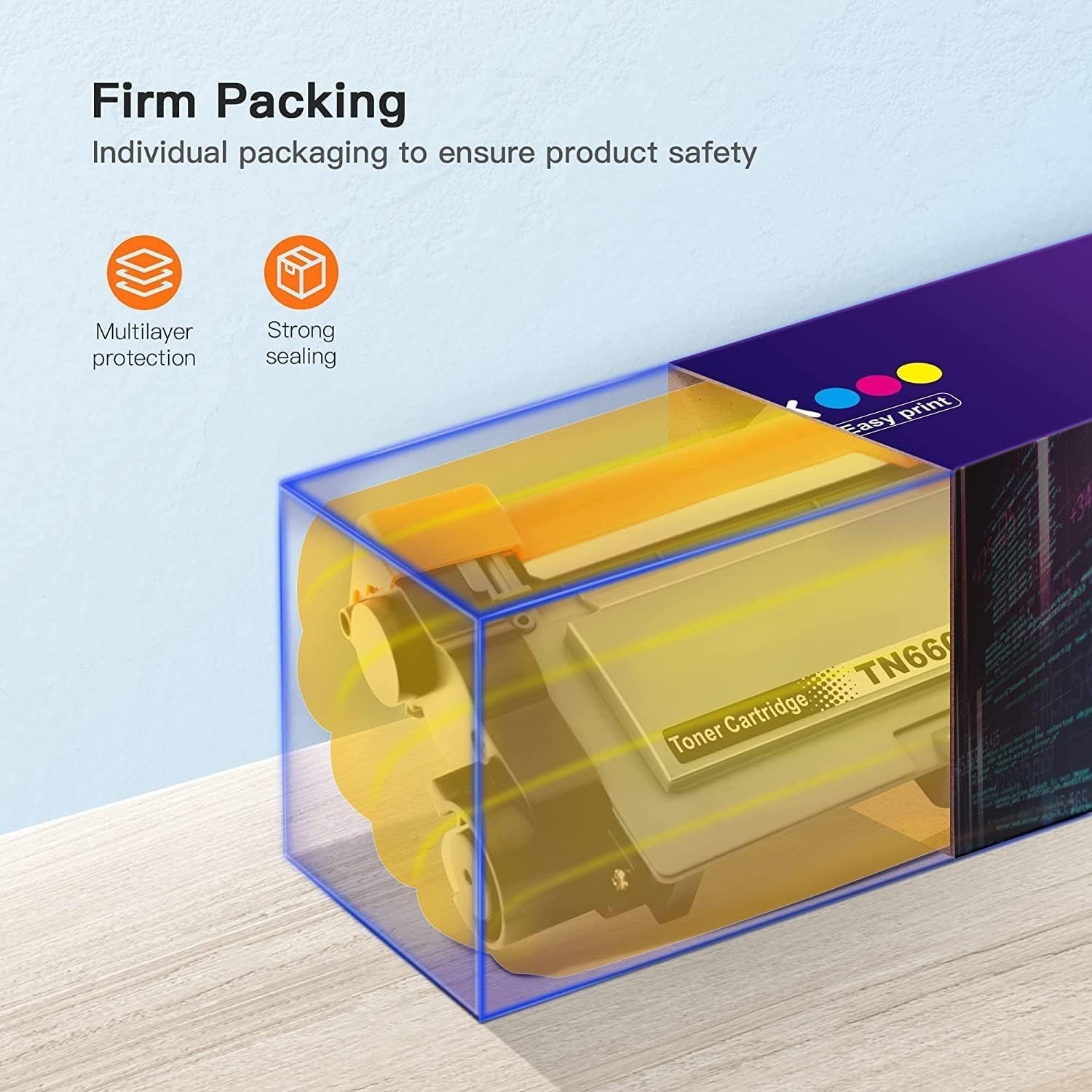 image:imageEZ Ink Compatible Toner Cartridge Replacement for Brother TN660 TN630 Toner Cartridges High Yield to use with HLL2380DW HLL2300D HLL2340DW MFCL2680W MFCL2740DW Printer 3 Black TN660