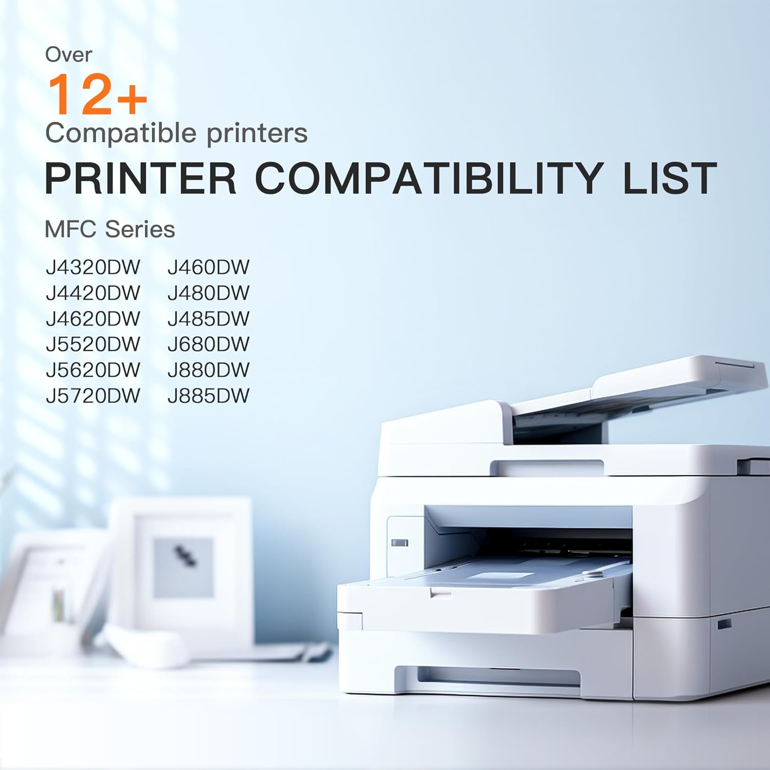 image:imageEZ Ink LC203XL Compatible Ink Cartridges Replacement for Brother LC203 XL LC201 to use with MFCJ480DW MFCJ880DW MFCJ4420DW MFCJ680DW MFCJ885DW Black Cyan Magenta Yellow 10 Pack