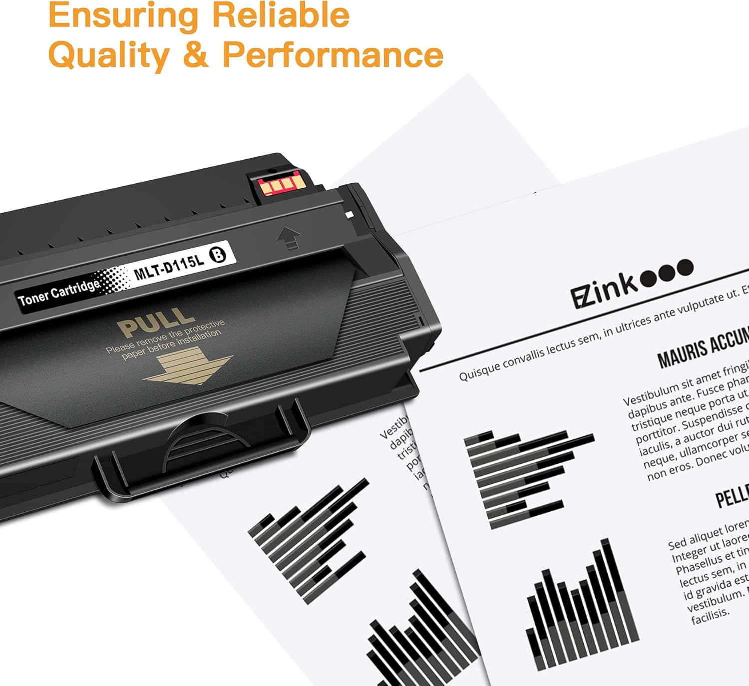 image:imageEZ Ink TM Compatible Toner Cartridge Replacement For Samsung 115 115L MLTD115L High Yield To Use With Xpress SLM2830DW SLM2880FW SLM2820DW SLM2870FW SLM2620 SLM2670 Printer Black 1 Pack