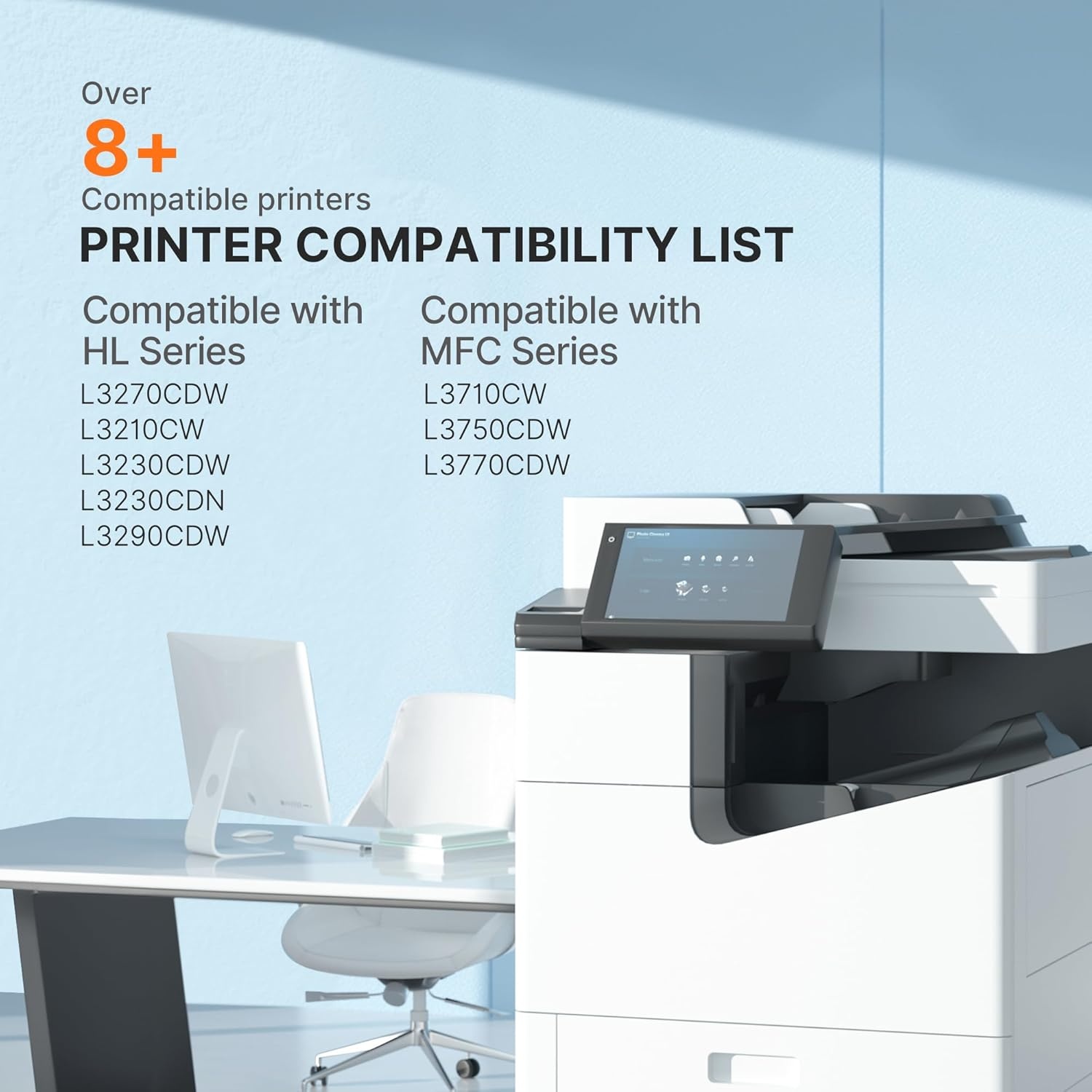 image:imageEZ Ink TN227 Compatible Toner Cartridge Replacement for Brother TN227 TN223 TN227C TN227M TN227Y to use with MFCL3750CDW HLL3210CW HLL3290CD HLL3230CDW MFCL3710CW HLL3270CDW 3 Pack