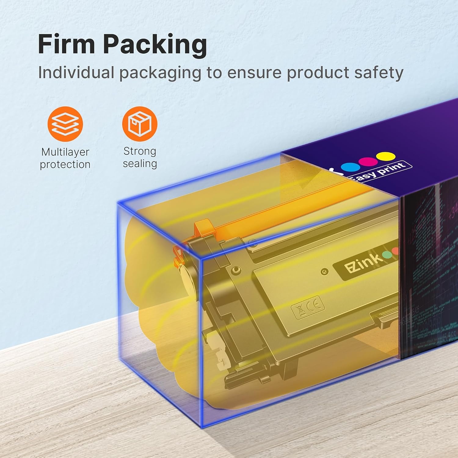 image:imageEZ Ink TN660 Toner Cartridge Replacement Compatible with Brother TN660 TN660 TN630 High Yield to Use for HLL2380DW HLL2320D HLL2340DW DCPL2540DW MFCL2700DW MFCL2720DW Printer Black 4 Pack