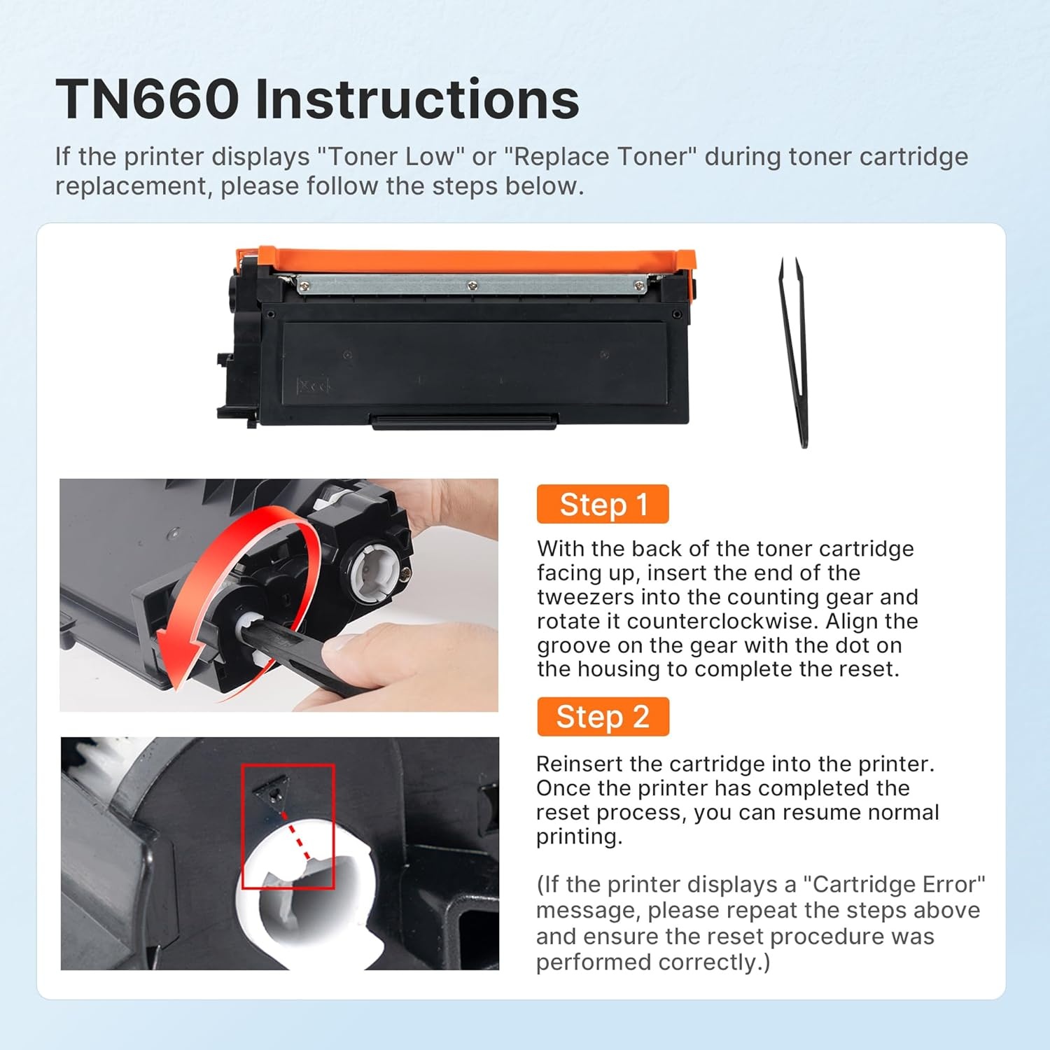 image:imageEZ Ink TN660 Toner Cartridge Replacement Compatible with Brother TN660 TN660 TN630 High Yield to Use for HLL2380DW HLL2320D HLL2340DW DCPL2540DW MFCL2700DW MFCL2720DW Printer Black 4 Pack