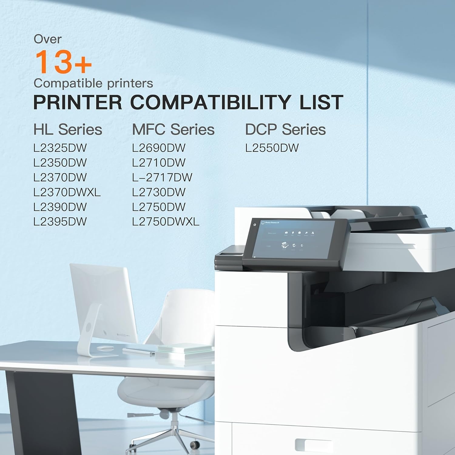 image:imageEZ Ink TN760 Toner Cartridge and DR730 Drum Unit Compatible for Brother TN760 TN730 DR 730 to Use with MFCL2710DW MFCL2750DW HLL2370DW DCPL2550DW 3 Pack 2 Toner Cartridge 1 Drum Unit