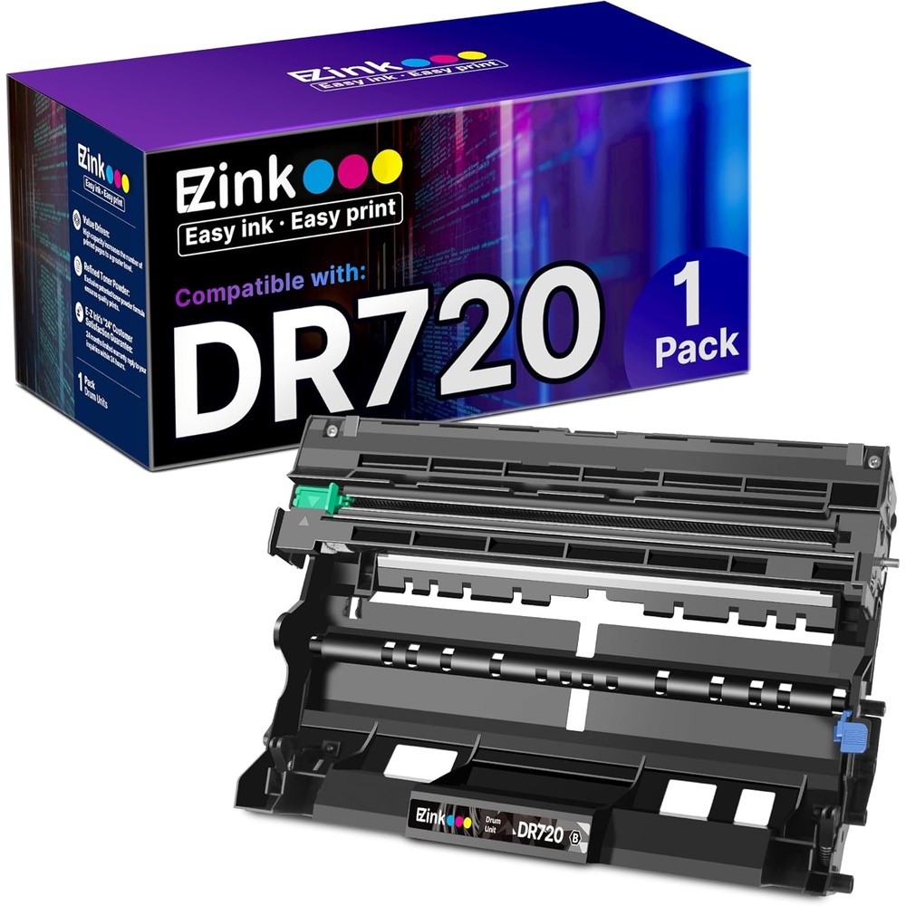 image:imageEZ Ink Compatible Drum Unit Replacement for Brother DR720 DR 720 to use with DCP8155DN DCP8150DN MFC8950DW MFC8710DW MFC8910DW HL6180DW HL5450DN HL5470DW MFC8810DW HL5440D 1 Drum