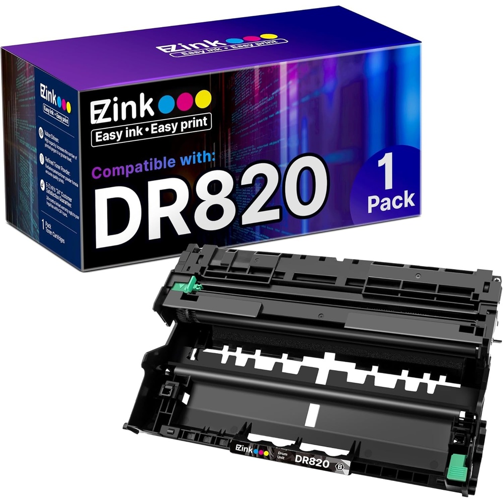 image:imageEZ Ink Compatible Drum Unit Replacement for Brother DR820 DR 820 DR820 Compatible with HLL6200DW MFCL5900DW HLL5100DN MFCL5800DW MFCL5700DW HLL5200DWT MFCL6700DW HLL5200DW 1 Drum Unit