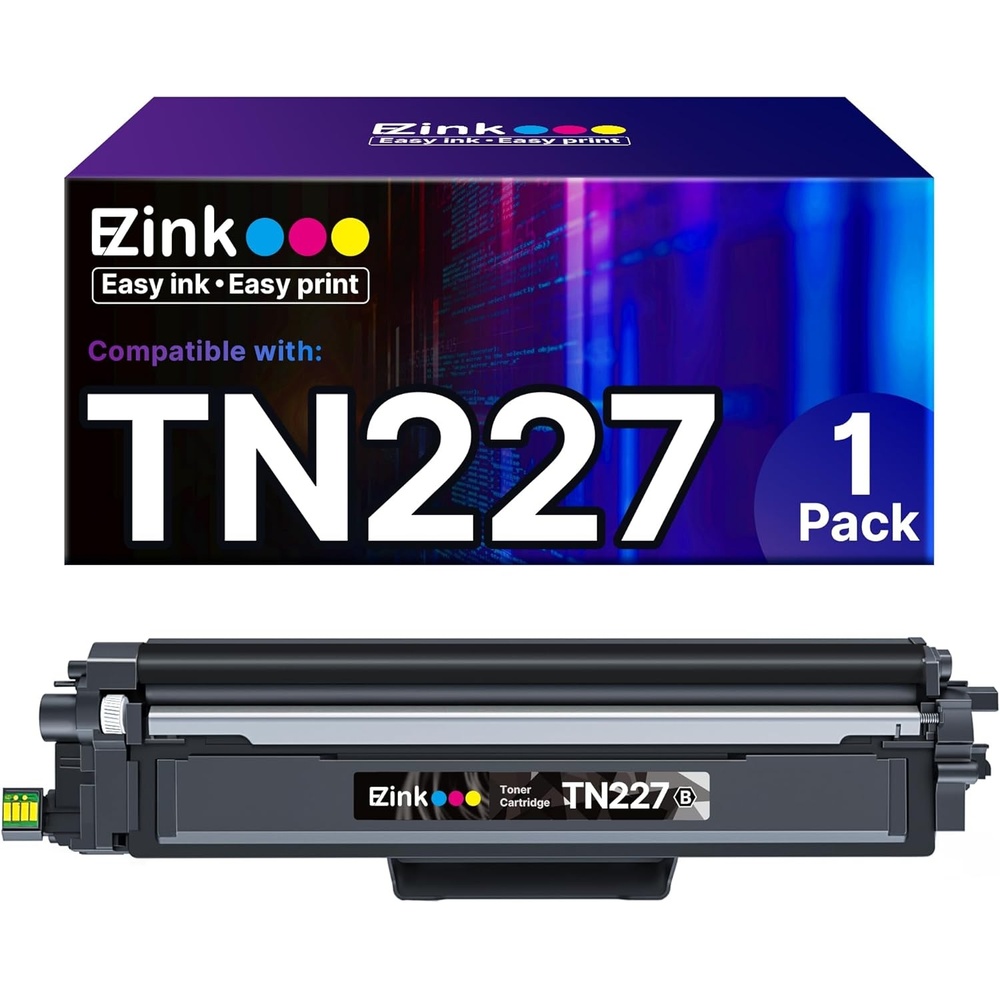 image:imageEZ Ink Compatible Toner Cartridge Replacement for Brother TN227 TN227 TN227bk TN223bk TN223 use with MFCL3770CDW MFCL3750CDW HLL3230CDW HLL3290CDW HLL3210CW MFCL3710CW 1 Black