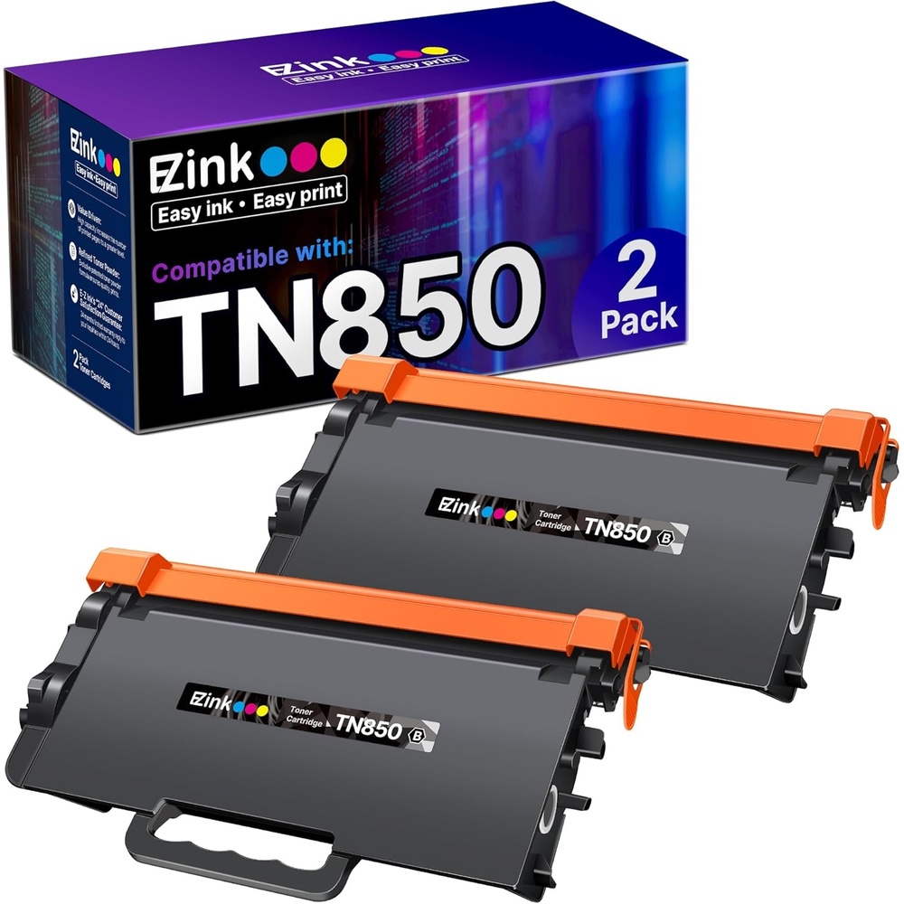 image:imageTN850 Toner Cartridges Compatible Replacement for Brother TN850 TN 850 TN850 TN820 TN 820 TN880 Toner Cartridge to use with HLL6200dw HLL6200dwt MFCL5900dw MFCL5850dw MFCL5700dw 2 Black