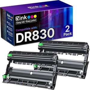 image:imageDR830 Drum Unit 2 Pack Compatible Replacement for Brother DR830 Drum DR830 TN830 TN830 Drum Unit to use with HLL2460DW DCPL2640DW HLL2480DW HLL2400D HLL2405W MFCL2820DW Printer Not Toner