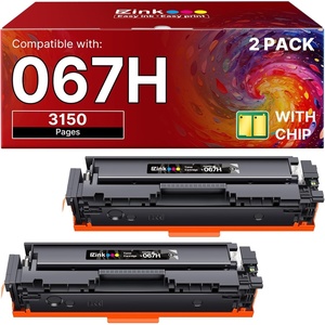 image:imageEZ Ink 067H 067 Black Toner Cartridge Replacement for Canon 067 067H CRG067 Toner High Yield to use with Canon ImageCLASS MF656CDW LBP632Cdw MF654CDW MF653Cdw LBP633CDW Printer with Chip 2 Pack