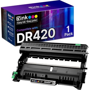 image:imageEZ Ink Compatible Drum Unit Not Toner Replacement for Brother DR420 DR 420 High Yield for use with HL2270DW HL2280DW HL2230 HL2240 HL2240D MFC7860DW MFC7360N DCP7065DN 1 Drum Unit