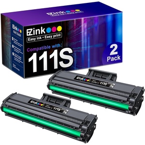 image:imageEZ Ink Compatible MLTD111S Toner Cartridge High Yield Replacement for Samsung 111S 111L MLTD111S MLTD111L to use with Samsung Xpress M2020W M2022W M2024W M2070FW M2070W Printer Black 2 Pack