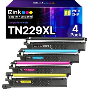 image:imageEZ Ink Compatible TN229XL Toner Cartridges Replacement for Brother TN229XL TN229XL TN229 XL to use with MFCL3720CDW MFCL3780CDW HLL3220CDW HLL3280CDW HLL3300CDW Printer TN229XLBKCMY4 Pack