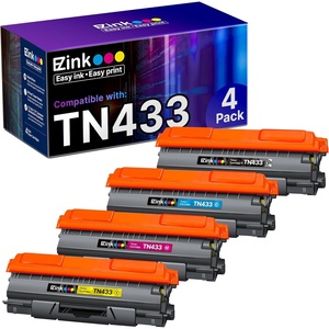 image:imageEZ Ink Compatible TN433 Toner Cartridge Replacement for Brother TN433 TN433 TN433bk TN431 to use with Brother MFCL8900Cdw HLL8360CDW HLL8260CDW MFCL8610CDW MFCL8690CDW Printer 4 Pack