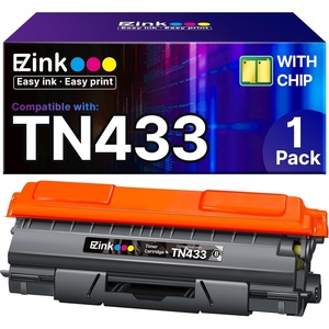 image:imageEZ Ink Compatible TN433BK Toner Cartridge Replacement for Brother TN433 TN433 TN433bk TN431 Compatible with HLL8260CDW HLL8360CDW MFCL8610CDW MFCL8900CDW 1 Black 1 Pack