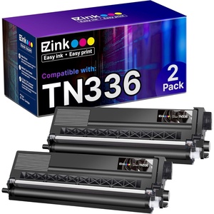 image:imageEZ Ink Compatible Toner Cartridge Replacement for Brother TN336 TN331 TN336 TN331 Compatible with HLL8350CDW MFCL8850CDW MFCL8600CDW MFC9970CDW HL4150CDN HLL8250CDN 2 Black