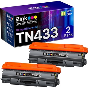 image:imageEZ Ink Compatible Toner Cartridge Replacement for Brother TN433 TN433 TN433bk TN431 Compatible with HLL8260CDW HLL8360CDW MFCL8610CDW MFCL8900CDW 2 Pack Black