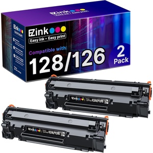 image:imageEZ Ink Compatible Toner Cartridge Replacement for Canon 126 128 Black Toner Cartridge CRG126 CRG128 CRG128 for Imageclass D530 L100 L190 LBP6230DW LBP6230 MF4890DW MF4770N MF4880DW 2 Pack