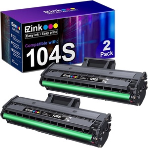 image:imageEZ Ink Compatible Toner Cartridge Replacement for Samsung 104 104S MLTD104S to use with ML1660 ML1661 ML1667 ML1665 ML1675 ML1666 ML1865 ML1865W SCX3205W Printer Black 2 Pack