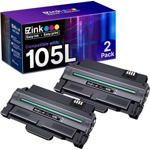 image:imageEZ Ink Compatible Toner Cartridge Replacement for Samsung 105L MLTD105L to Use with SCX4623F SCX4623FW ML2525 ML2525W ML2545 SCX4623 ML2540 SCX4600 SF650 Printer Black 2 Pack