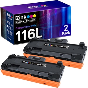 image:imageEZ Ink Compatible Toner Cartridge Replacement for Samsung 116L MLTD116L D116L MLT D116L to use with SLM2625D SLM2825DW SLM2835DW 2 Black