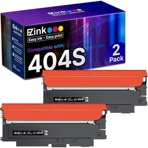 image:imageEZ Ink Compatible Toner Cartridge Replacement for Samsung 404 404S CLTK404S to use with Xpress C430 C430W C480 C480FW Xpress SLC430W SLC480FW Printer Tray Black 2 Pack