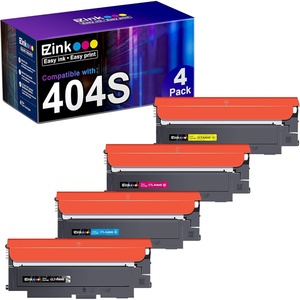 image:imageEZ Ink Compatible Toner Cartridge Replacement for Samsung CLTK404S CLTC404S CLTM404S CLTY404S CLT 404S to use with C480FW C430W SLC430W SLC480FW SLC480FN Printer Tray 4 Pack