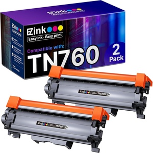 image:imageEZ Ink TN760 Toner for Brother Printer Compatible for Brother TN760 TN730 TN730 Toner Cartridges to Use with MFCL2710DW MFCL2750DW HLL2350DW HLL2370DW HLL2395DW L2390DW DCPL2550DW 2 Black