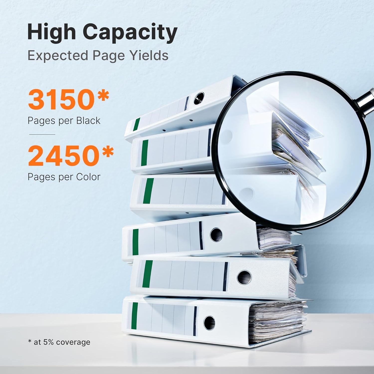 image:imageEZ Ink 206X Toner Cartridges 4 Pack High Yield Compatible for HP 206X 206A W2110X W2110A to Use with HP Color LaserJet Pro MFP M283fdw M283cdw M283fdn M282nw M255dw M255nw M283 with Chip BCYM