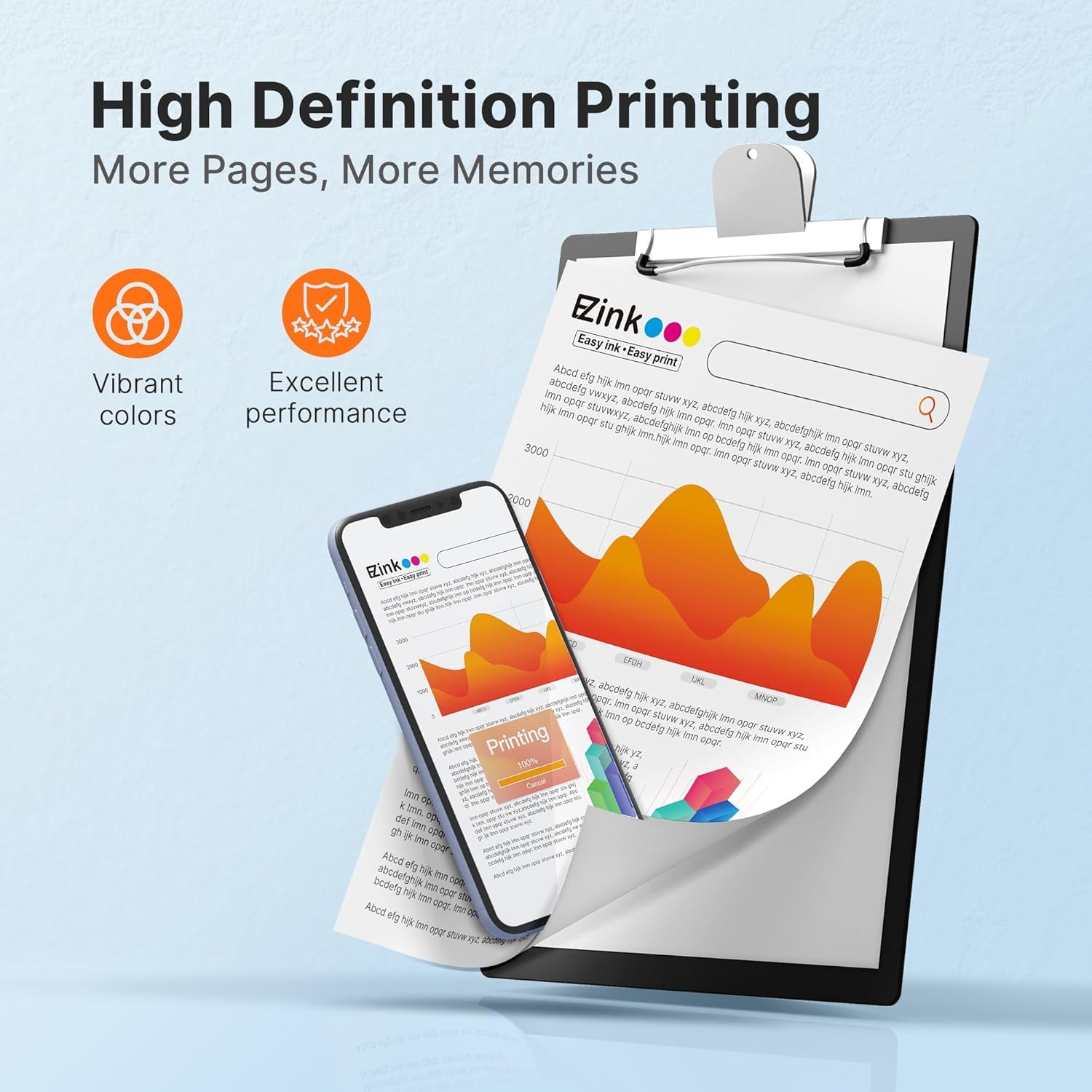 image:imageEZ Ink Compatible Ink Cartridge Replacement for Canon CLI271XL CLI 271 XL Compatible with PIXMA TS8020 TS9020 MG7720 Printer Gray 3 Pack